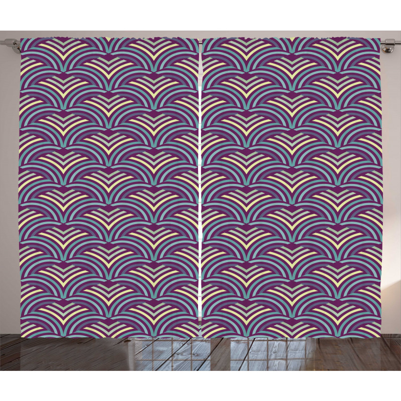 Inspired Rhombuses Curtain