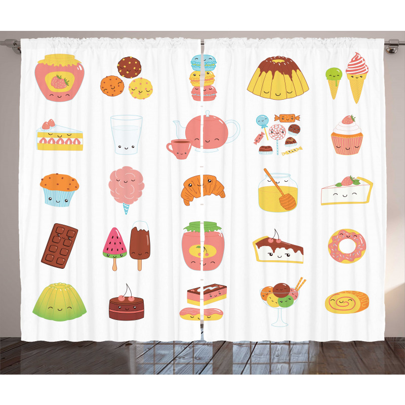 Dessert Concept Sketches Curtain