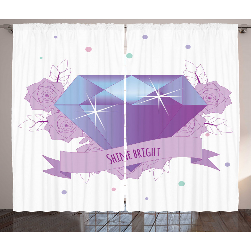 Wording with Diamond Curtain