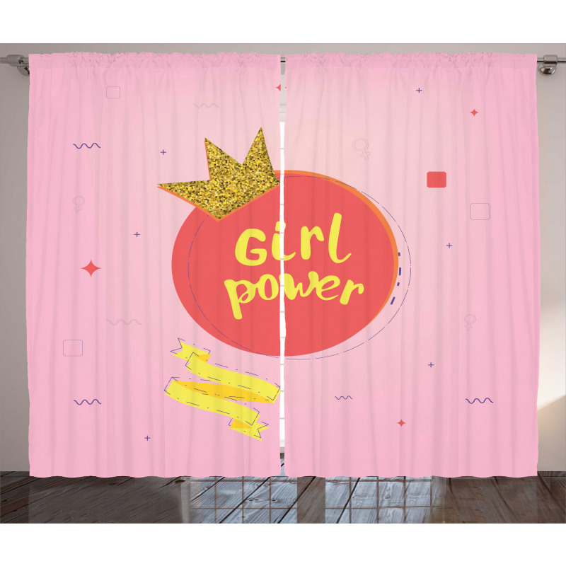 Iconic Design Crown Curtain