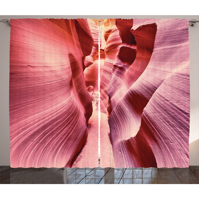 Famous Pink Antelope Canyon Curtain