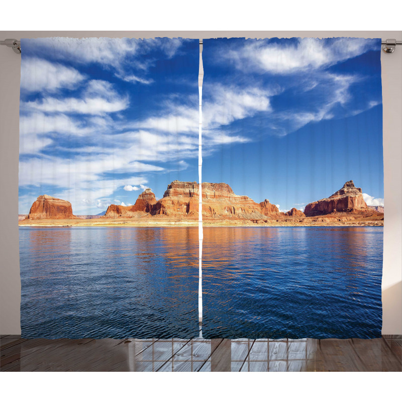 Lake Powell Rock Formations Curtain