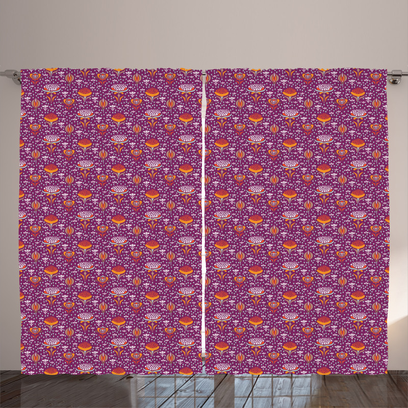 Botanical Garden Elements Curtain