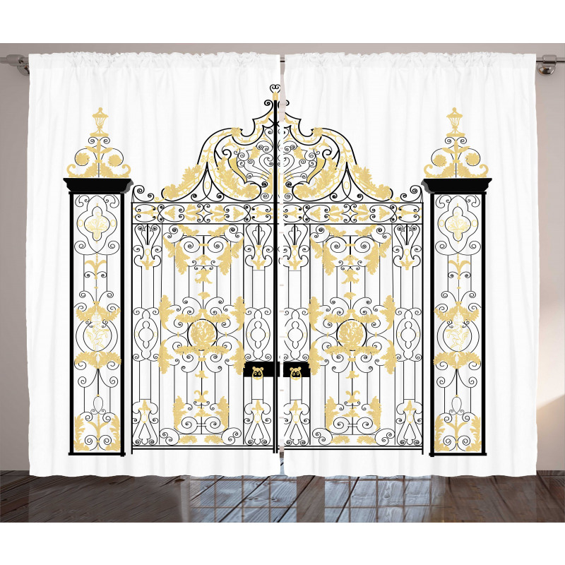 Kensington Royal Palace Door Curtain