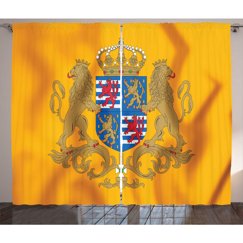 Duke of Luxembourg Insignia Curtain