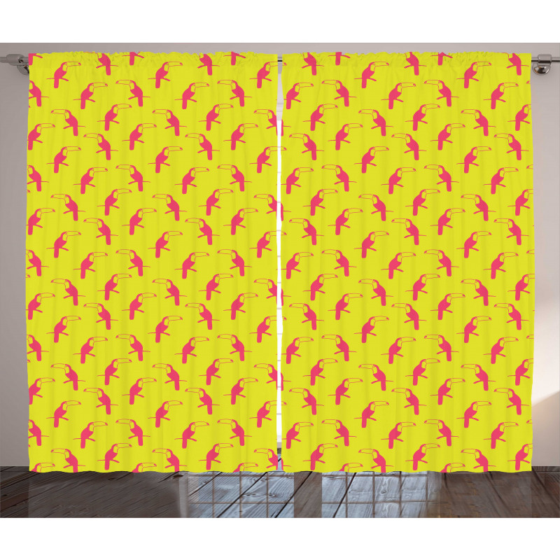 Tropical Toucan Curtain