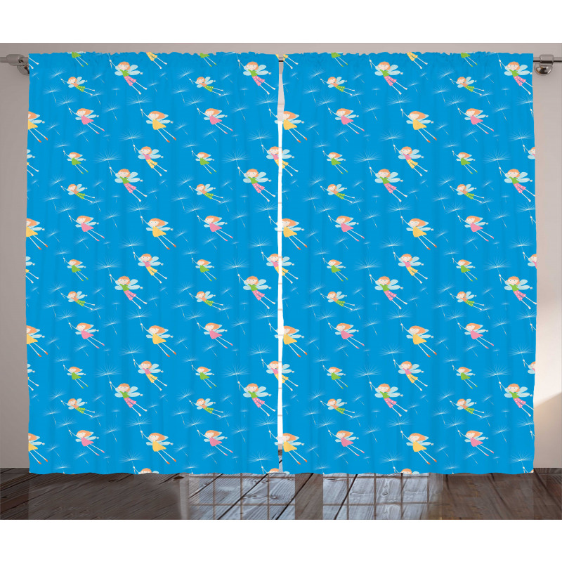 Fairies in the Sky Curtain