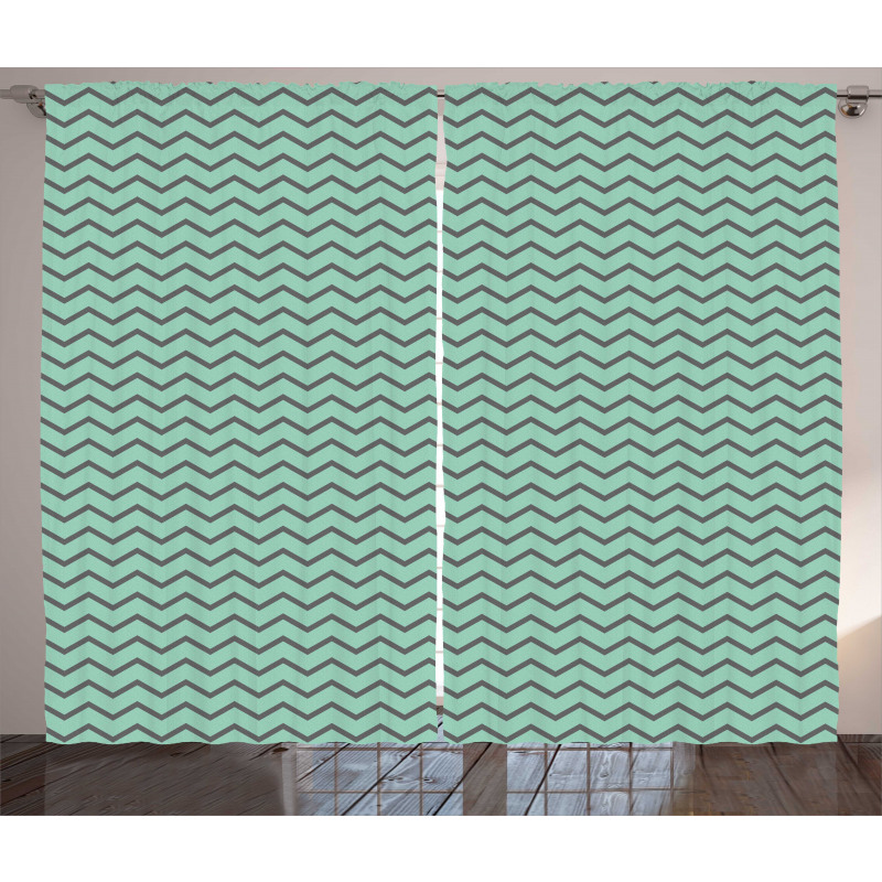 Minimalist Retro Style Curtain