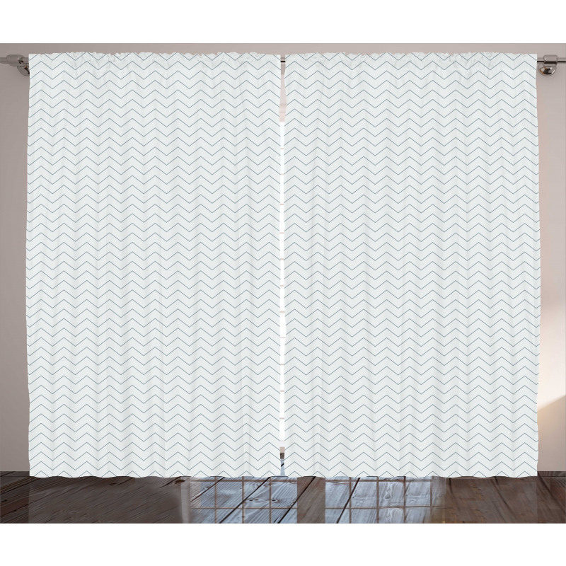 Modern Style Graphic Curtain