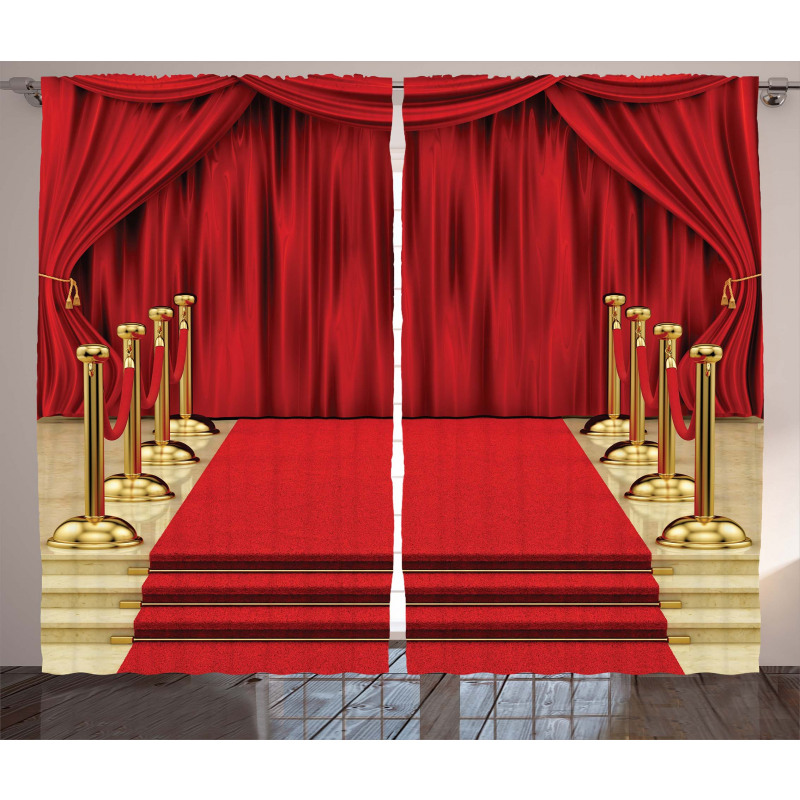 Carpet Gala Stage Curtain Curtain