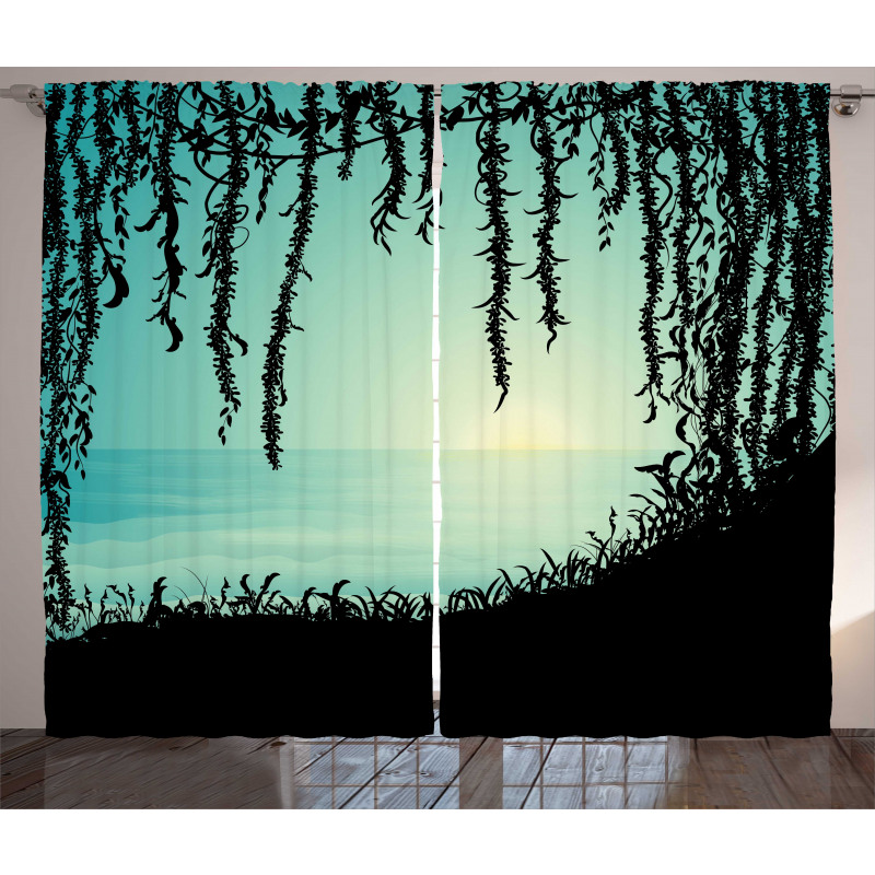 Liana Cave and Sea Curtain