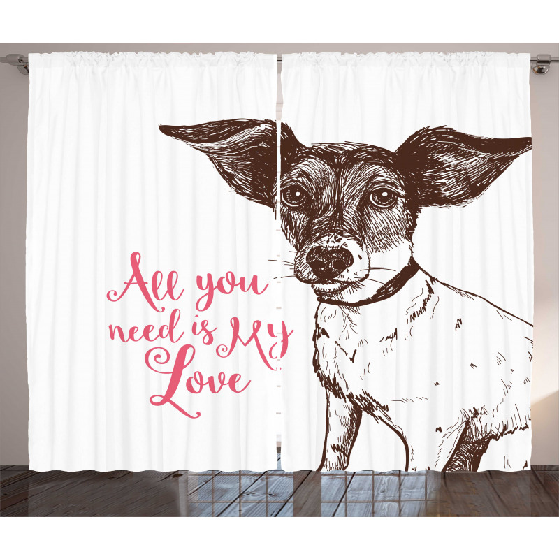 All You Need is Love Curtain
