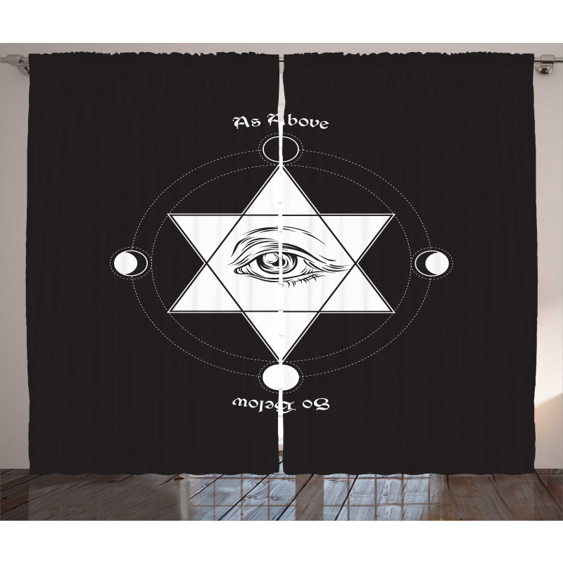 Eye of Providence Curtain