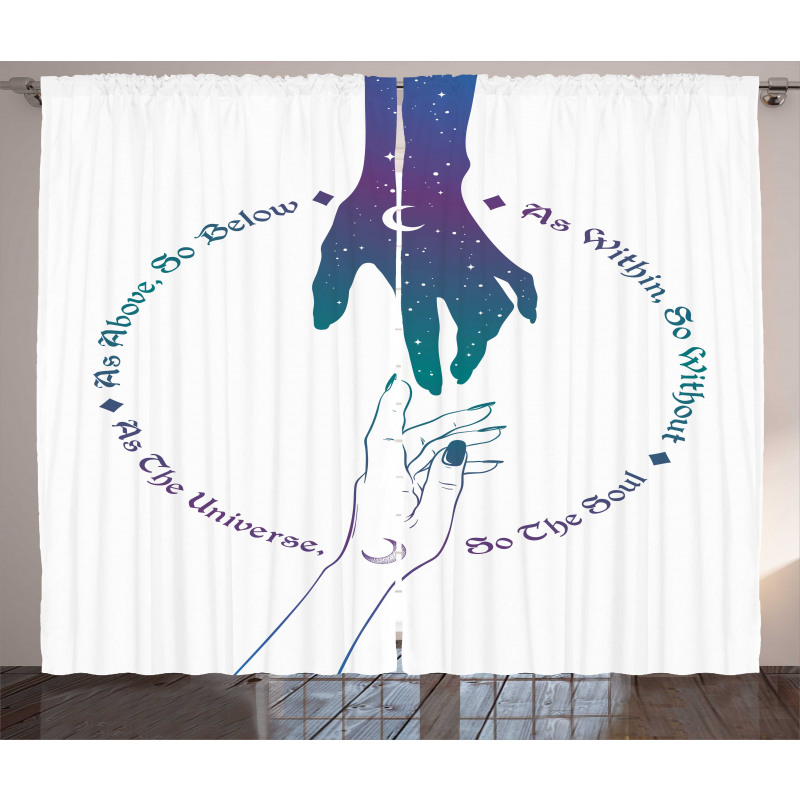 Mystical Messages Curtain