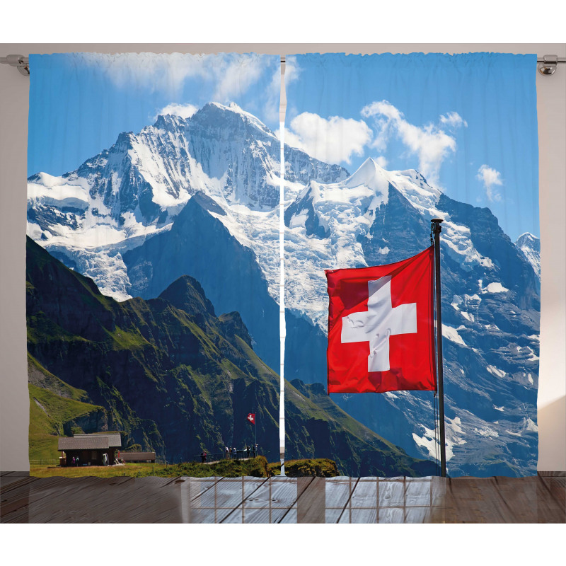 Mannlichen Jungfrau Curtain