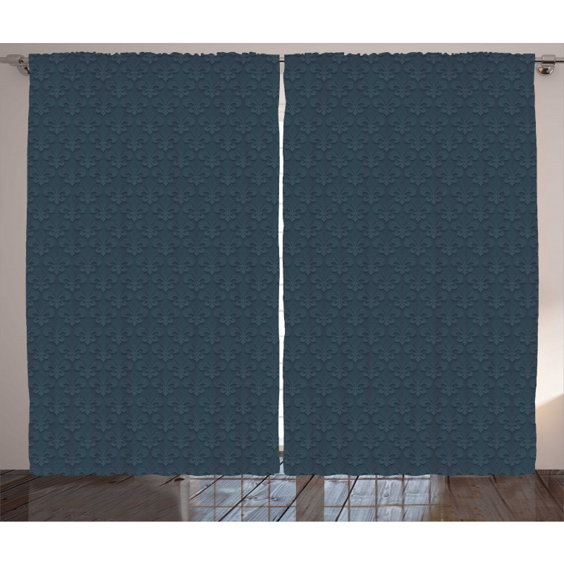 Cut out Effect Pattern Curtain