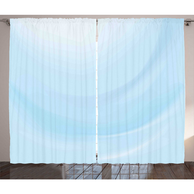 Gradient Effect Abstract Curtain