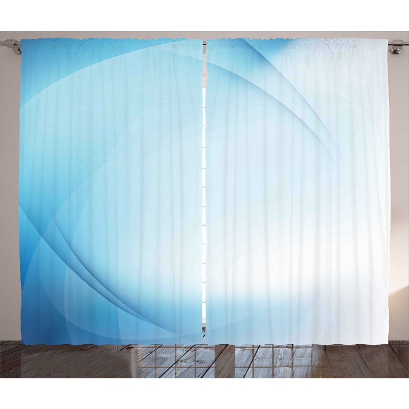 Beam Effect Abstract Modern Curtain