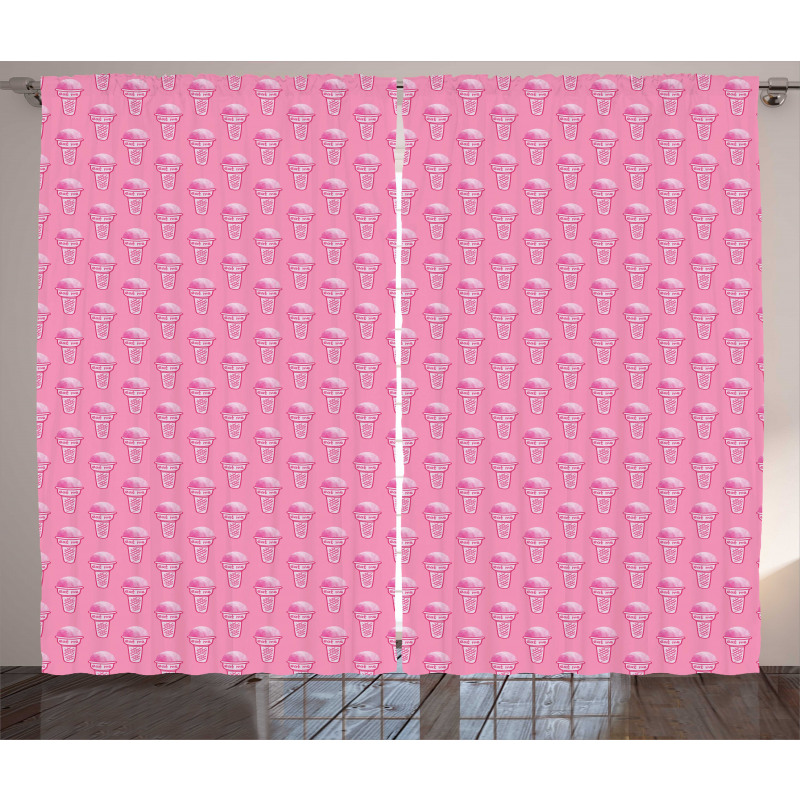 Scoops on Eat Me Cone Curtain