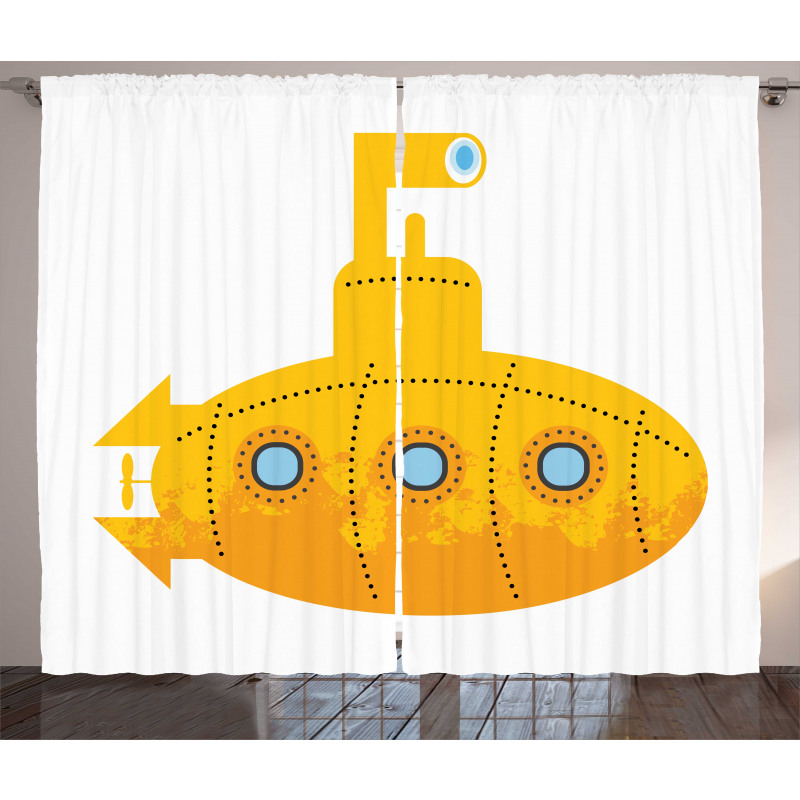 Simple Underwater Vehicle Curtain