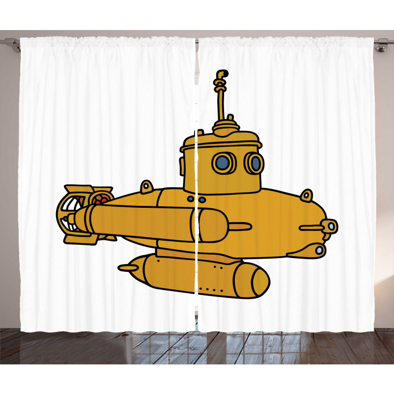 Creative Bathyscaphe Art Curtain