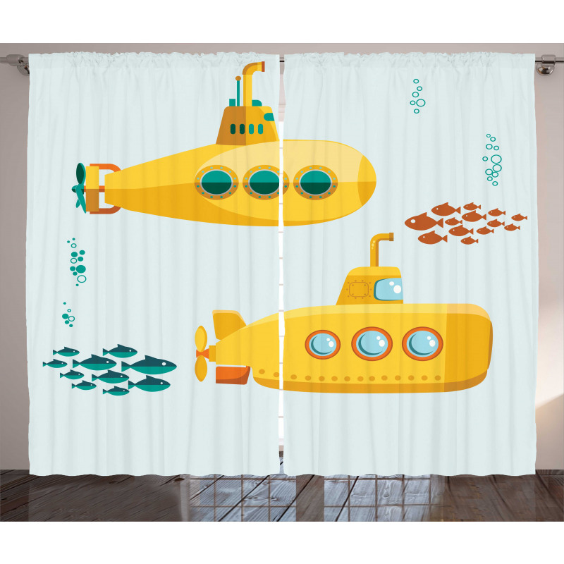 Undersea Periscope Fish Curtain