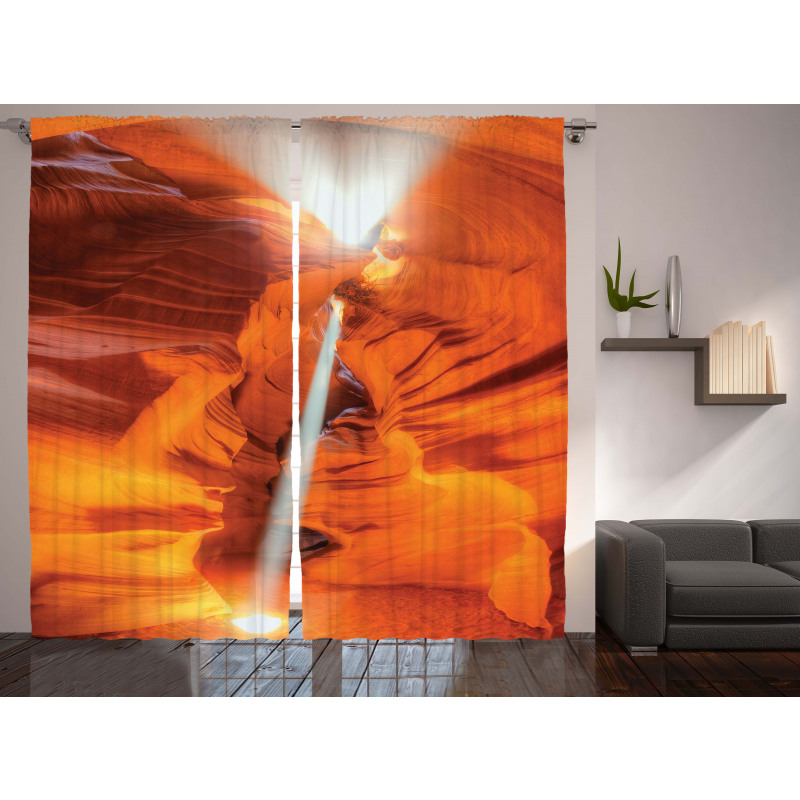 Sandstone Sunbeam Canyon Curtain