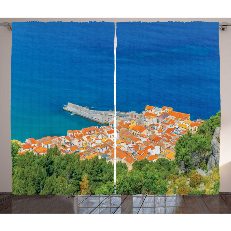 Seaside Village Cefalu Vista Curtain