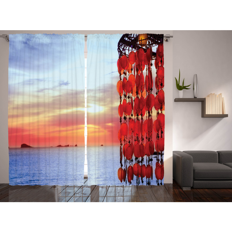 Dreamcatcher Ibiza Sunset Curtain