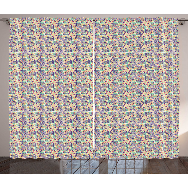 Energetic Ornament Curtain