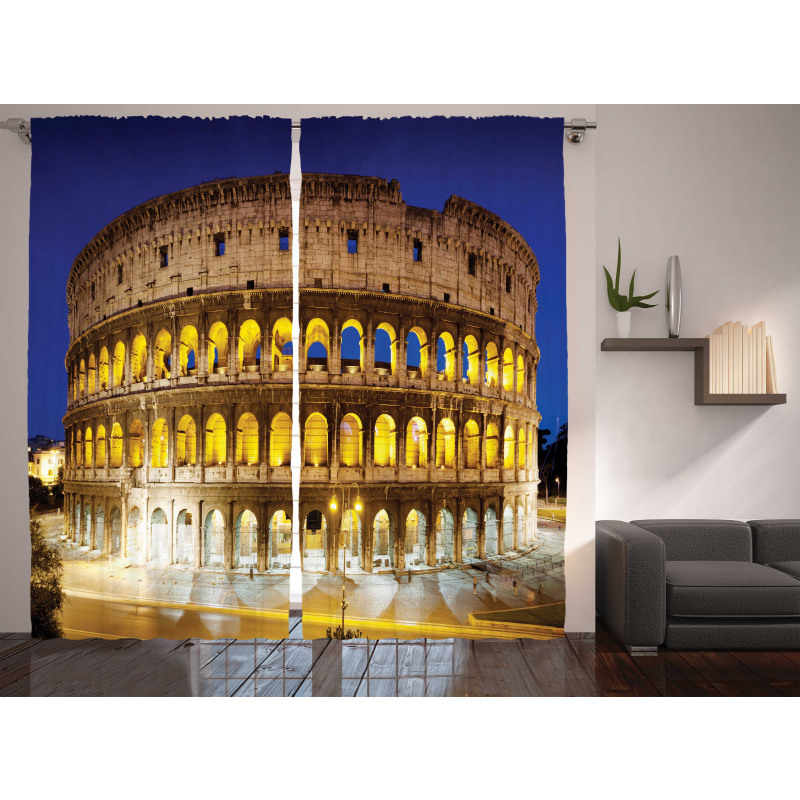 Historical Colosseum Curtain