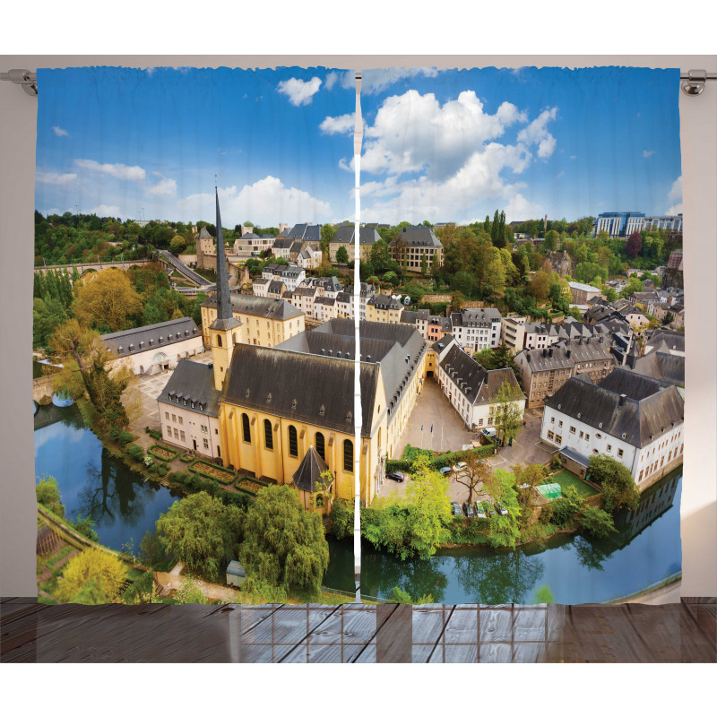 Aerial Photo of Old Town Curtain