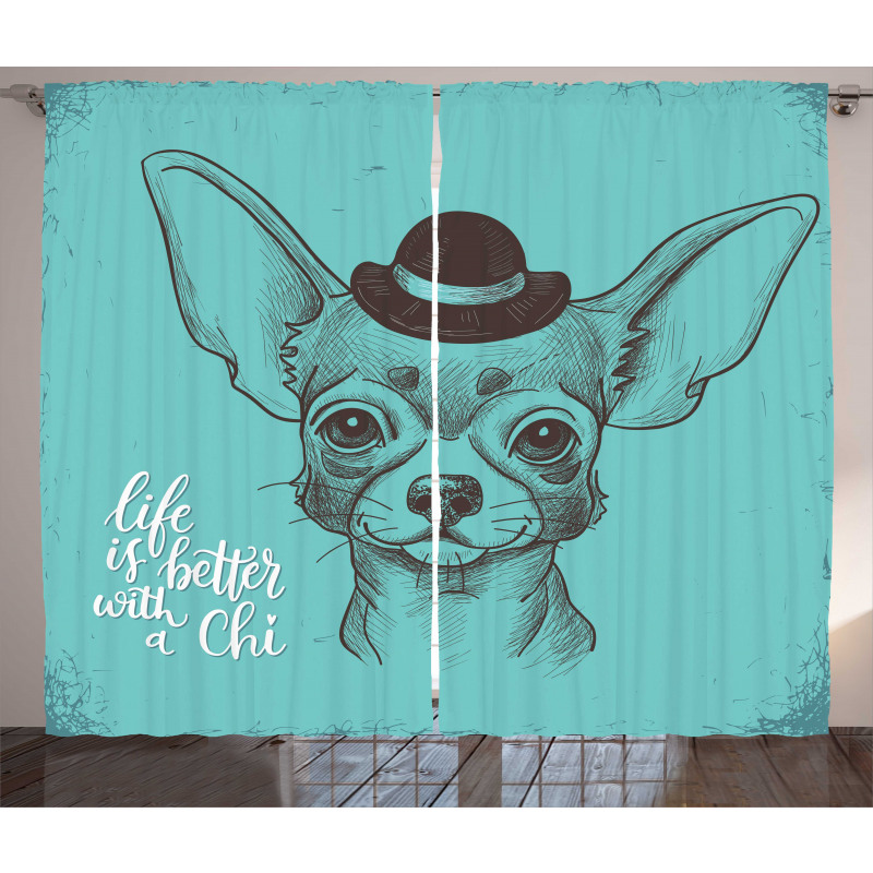 Life is Better with a Chi Curtain