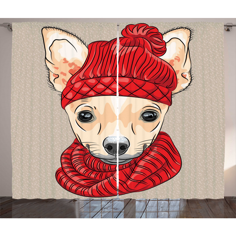 Fashionable Dog Curtain