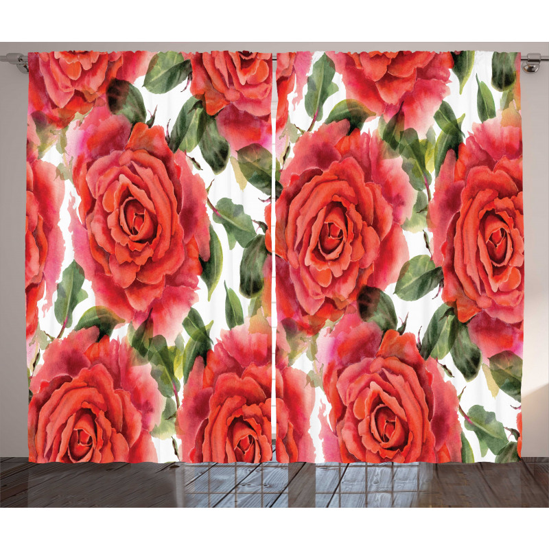 Floral Nostalgic Inspirations Curtain