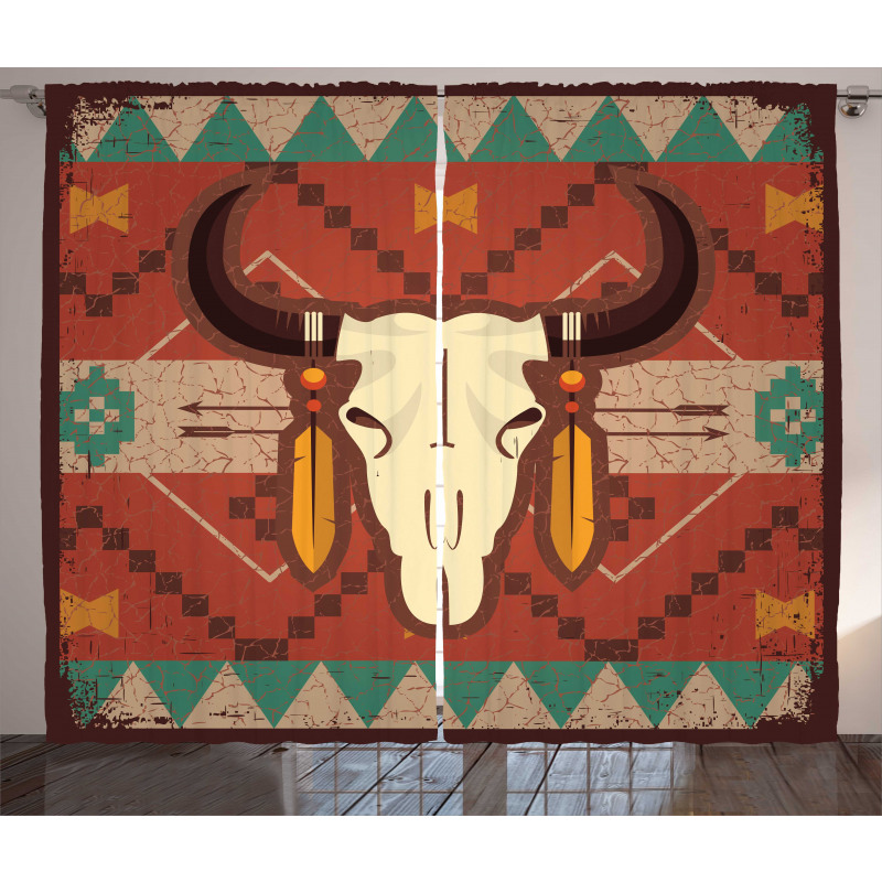 Bull Head Curtain