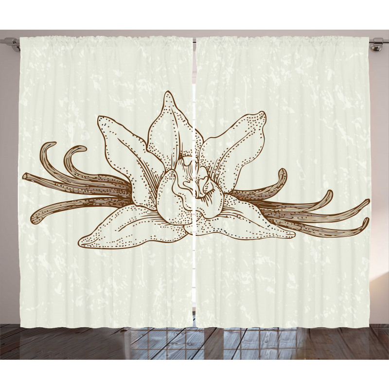 Vintage Aromatic Flower Curtain