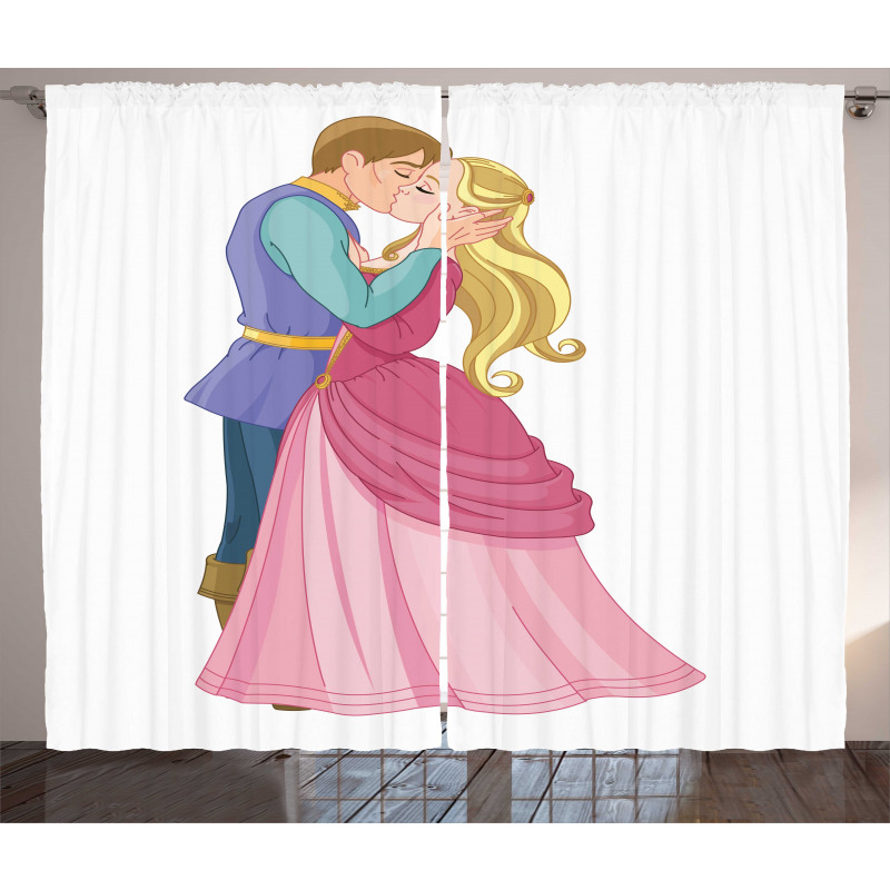 Prince and Princess Romance Curtain