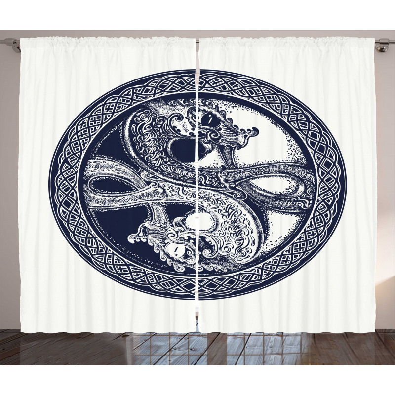 Mystic Yin Yang Curtain