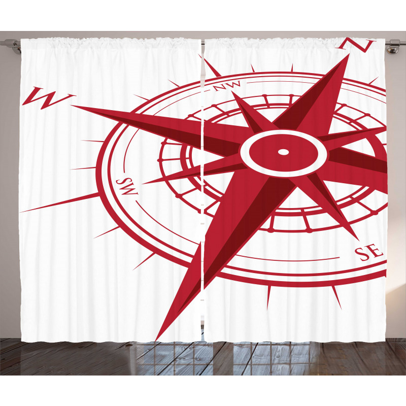 Angle Drawn Navigate Star Curtain