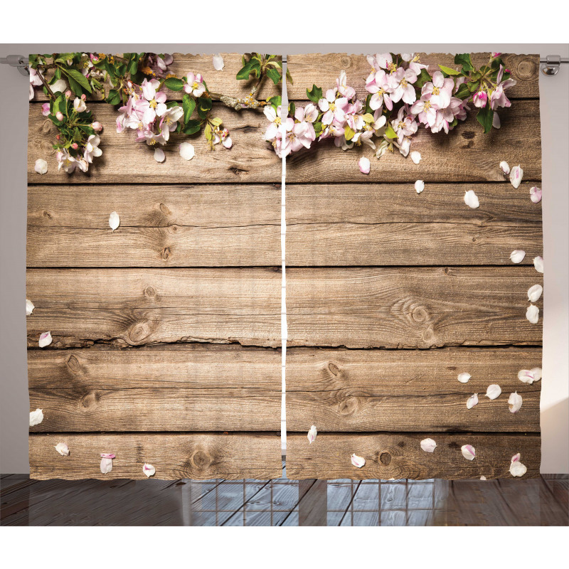 Petals Nature Curtain