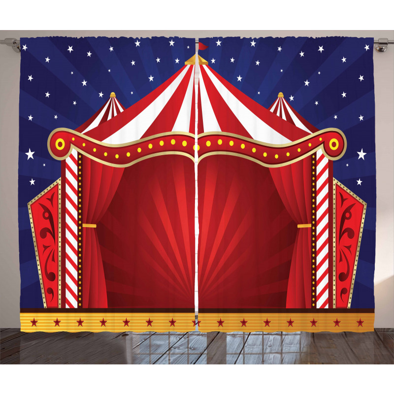 Canvas Circus Tent Curtain