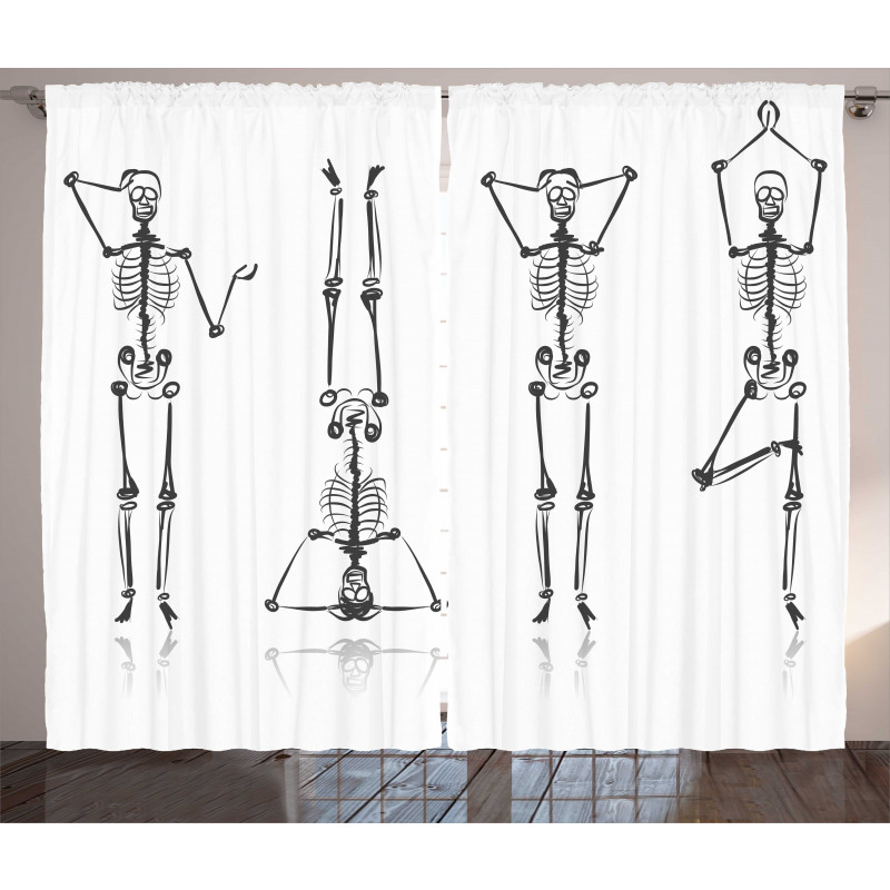 Dancing Halloween Curtain