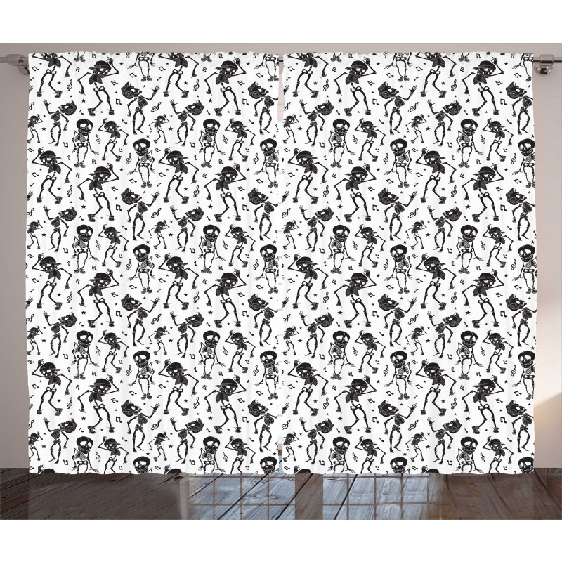 Halloween Spooky Disco Curtain