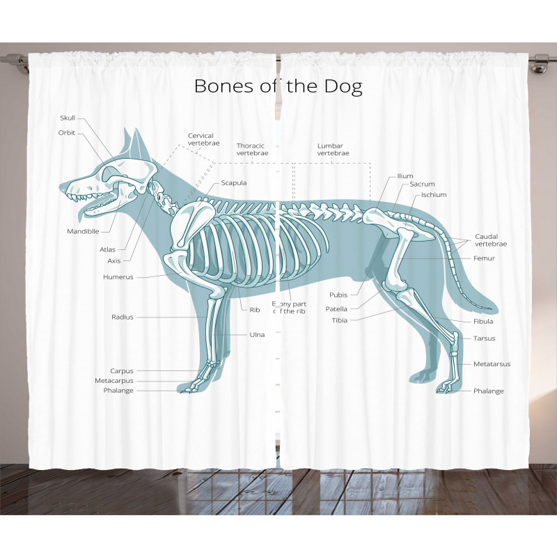 Bones of the Dog Table Curtain