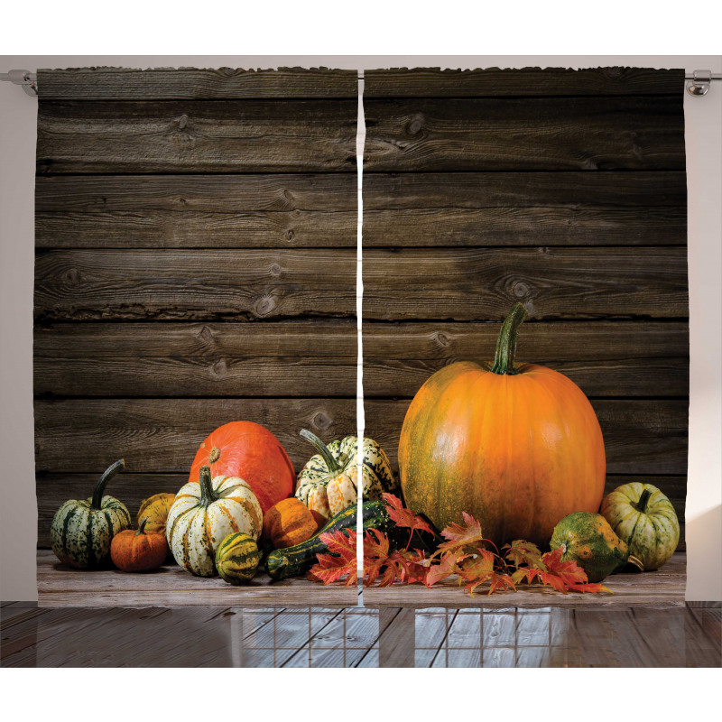 Thanksgiving Day Curtain