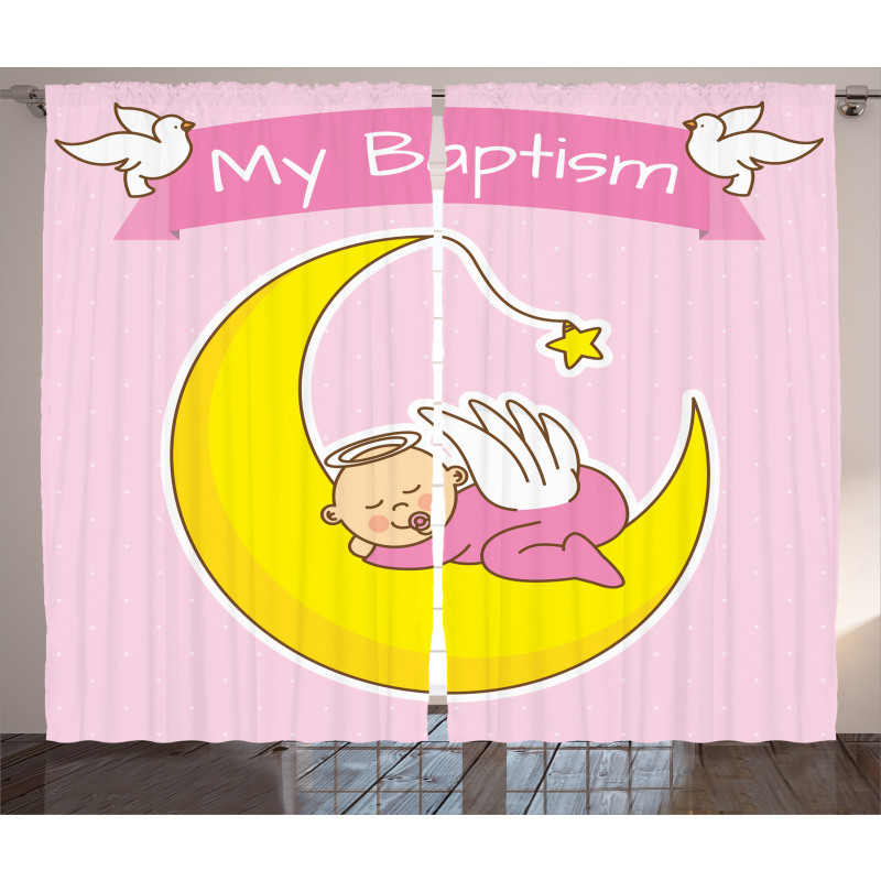 Moon Baby Girl Sleeping Curtain