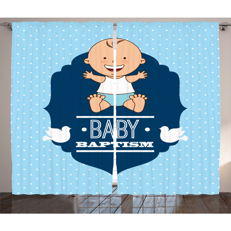 Baby Boy Curtain