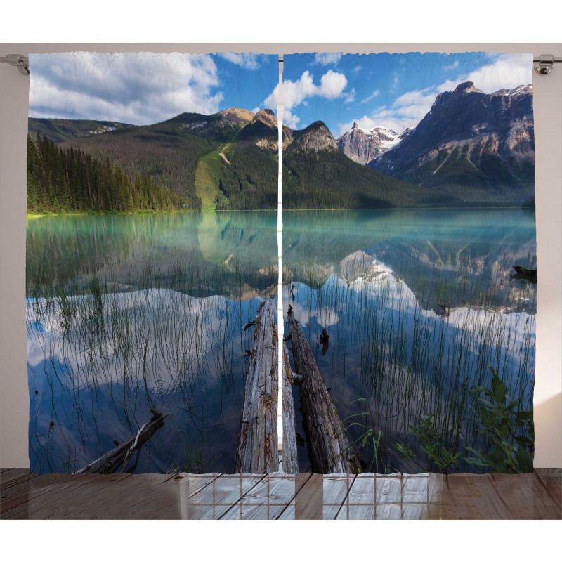 Serenity Emerald Lake Curtain