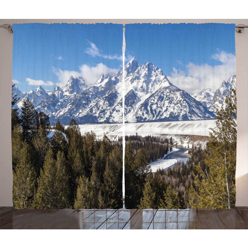 Magnificent Grand Teton Curtain